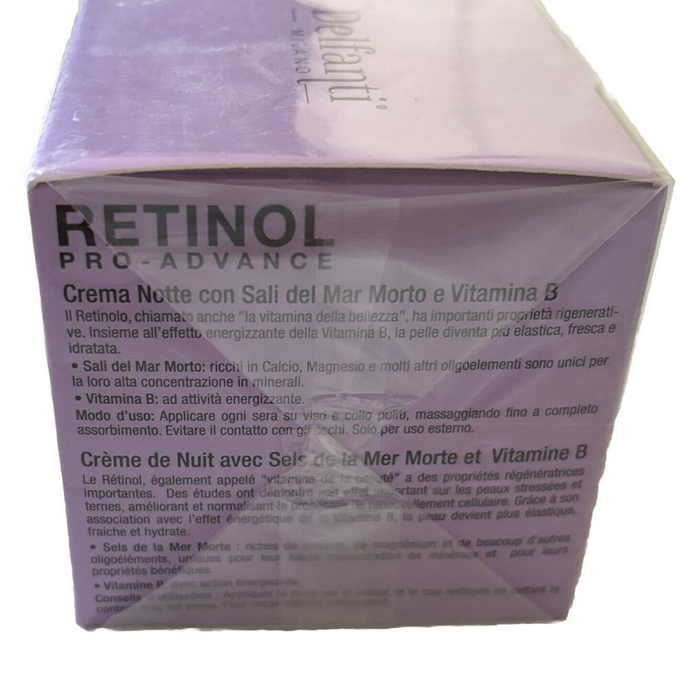 Delfanti Retinol Pro Advance Day Cream W/ Dead Sea Salt - 1.7 oz - Picture 2 of 6